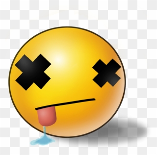 Dead Clipart Emoji - Dead Emoji - Png Download