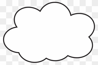 Cartoon Cloud Shape Png Clipart