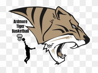 Ahs Tiger Basketball Logo - Ardmore High School Clipart