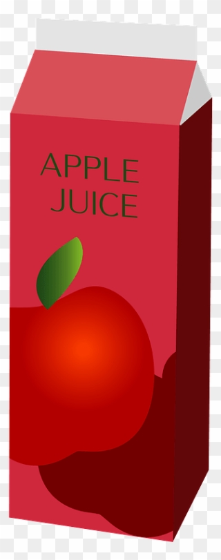 Apple Juice Drink Clipart - Graphic Design - Png Download