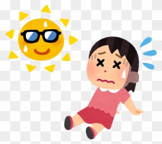 It's Sunny And Hot Clipart