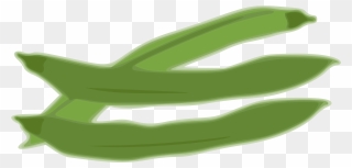 Collection Of Free Bean Clipart Green Veg Bean Clipart - Clip Art - Png Download