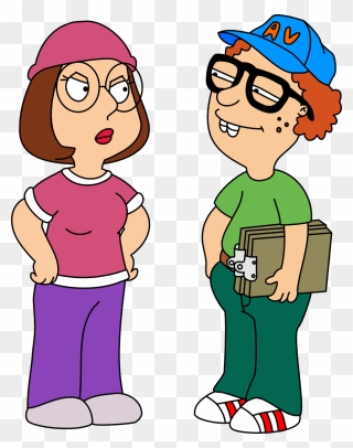 Family Guy Clipart - Meg And Neil Family Guy - Png Download