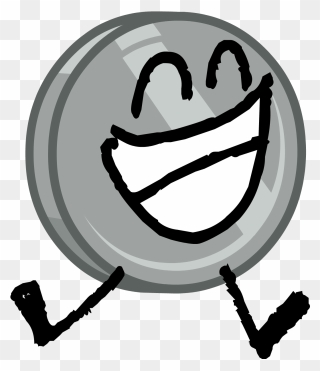Nickel Clipart Dime - Bfb Nickel Inanimate Insanity - Png Download