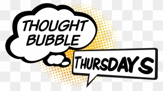 Tbt - Comicbook Thinking Bubble Clipart
