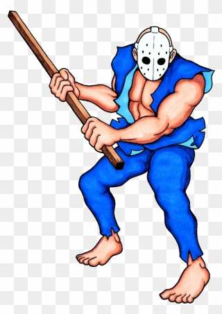 Rick Taylor Splatterhouse 1 Clipart