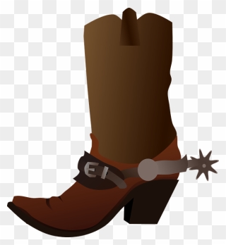 Cowboy Boot Shoe Transparent Png - Cowboy Boot Clipart Png
