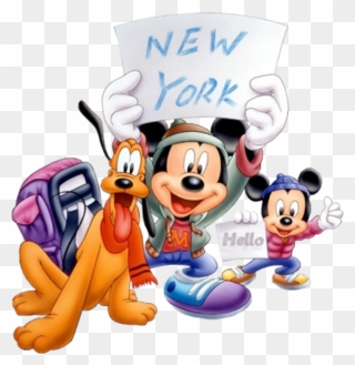 Mickey Mouse And Pals Clipart - Funny Advance Happy New Year Wishes - Png Download