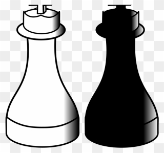 Blue Chess Pieces Svg Clip Arts - Clip Art Queen Chess Pieces - Png Download