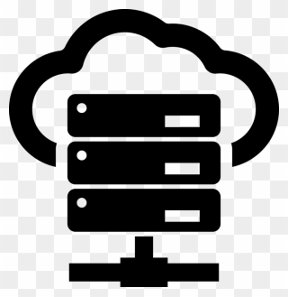 Area,text,symbol - Cloud Server Clipart - Png Download