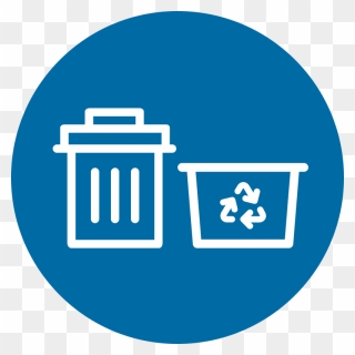Trash And Recycling Icons - Jeans For United Way Clipart
