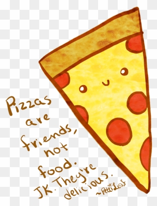 Collection Of Free Pizza Drawing Cute Download On Ui - Kawaii Cute Easy Drawings Clipart