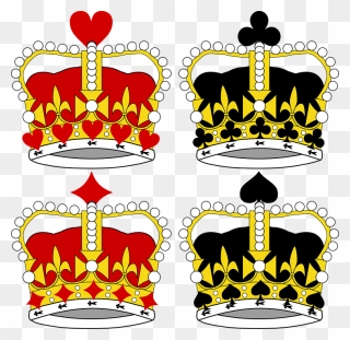 Playing Card King Crown Clipart