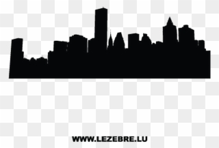 Transparent New York City Png - City Skyline Silhouette Png Clipart