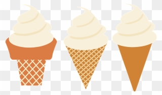Soft Serve Ice Cream Clipart - Soft Serve Ice Creams - Png Download
