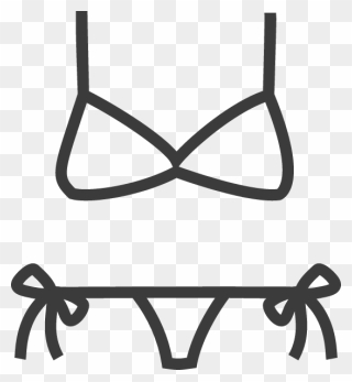 Transparent Underwear Png - Underwear Girl Cartoon Png Clipart