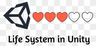 Life System In Unity - Unity 3d Clipart
