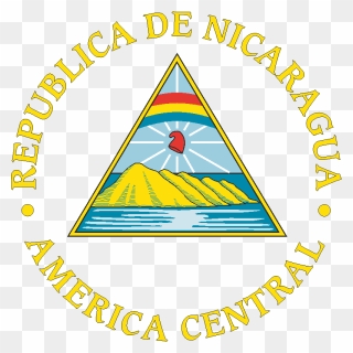 Coat Arms Flag Vector Of Logo Guardabarranco Clipart - Logo De Nicaragua - Png Download