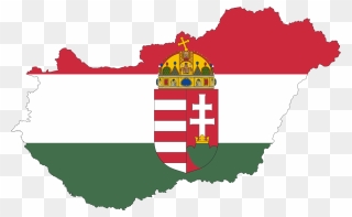 Flag,hungary,coat Of Arms Of Hungary - Hungary Flag Map 1921 Clipart