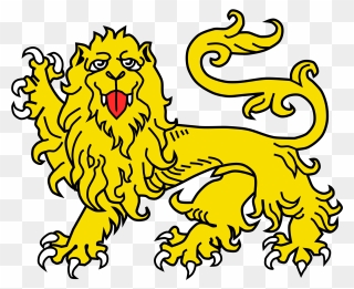Transparent Lion Png Clipart - Coat Of Arms Lion