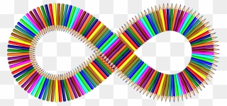 Line,drawing,colored Pencil - Art Colour Pencils Clipart