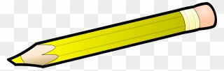 Angle,yellow,line - Yellow Pencil Clipart - Png Download