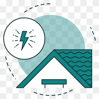 Common Roofing Questions Problems Icon - Roof Clipart
