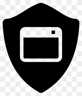Application Security Icon - Emblem Clipart