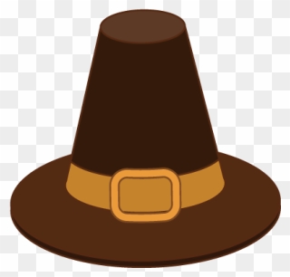 Thanksgiving Pilgrims Hat - Transparent Background Pilgrim Hat Png Clipart