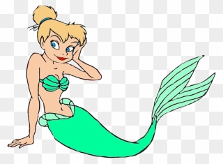 Drawing Tinkerbell Mermaid Transparent Png Clipart - Daphne Blake Mermaid