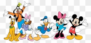 Mickey Mouse Characters Clipart