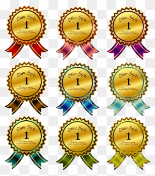 Award Clipart Accolade - ป้าย ลํา ดับ ที่ - Png Download