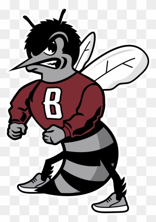St Benedicts Prep Gray Bees Clipart