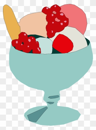 Food Clipart Ice Cream Cup - Png Download