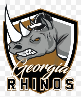 Georgia Rhinos Logos Clipart