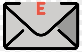 E-mail Emoji Clipart - Email Icon Png Blue Transparent Png