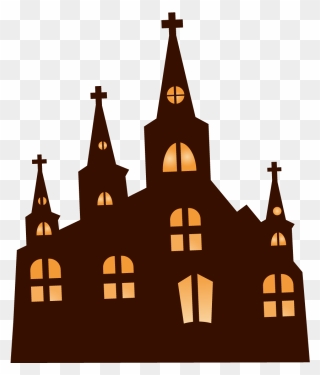 Halloween Church Clipart Picture Freeuse Church Clipart - Church Png Cartoon Transparent Png