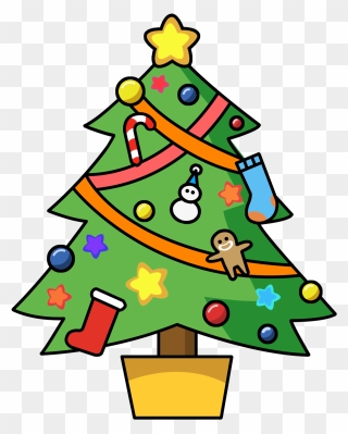 Christmas Tree Clipart - Png Download