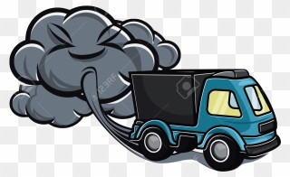 Factories Clipart Vehicle - Car Pollution Clipart - Png Download