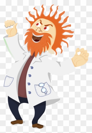 Mad Scientist - Mad Scientist Png Clipart