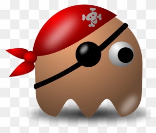 Pirate Clipart - Happy Birthday Eye Patch - Png Download