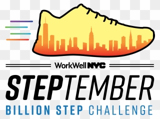 September Billion Step Challenge Clipart