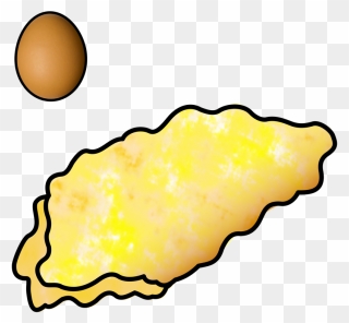 Egg Clipart Egg Omelet - Food - Png Download