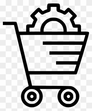 E Commerce Services Solution Cart Online Shopping Settings - Ecommerce E Icon Png Clipart