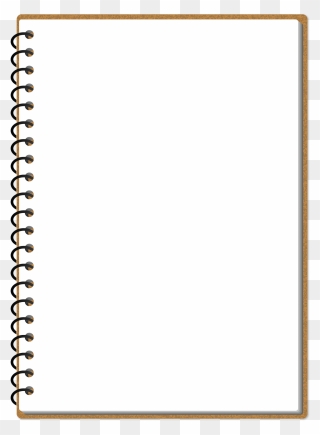 Notebook Clipart - Paper - Png Download