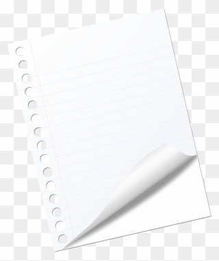 Transparent Notebooks Clipart - Transparent Notebook Page Png