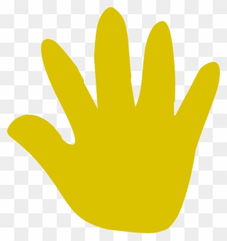 High Five Free On - Kid Hand Clipart - Png Download
