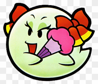 Bow - Paper Mario 64 Lady Bow Clipart