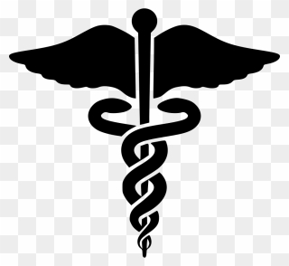 Staff Of Hermes Caduceus As A Symbol Of Medicine - Staff Of Hermes Png Clipart
