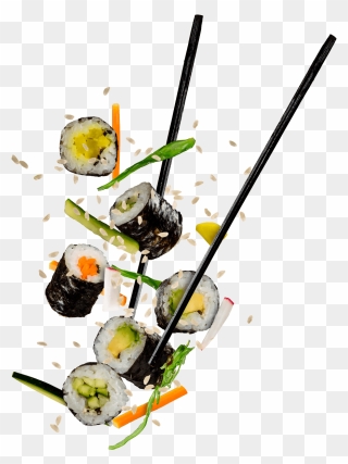 Transparent Chopsticks Sushi Clipart - Png Image Sushi Png